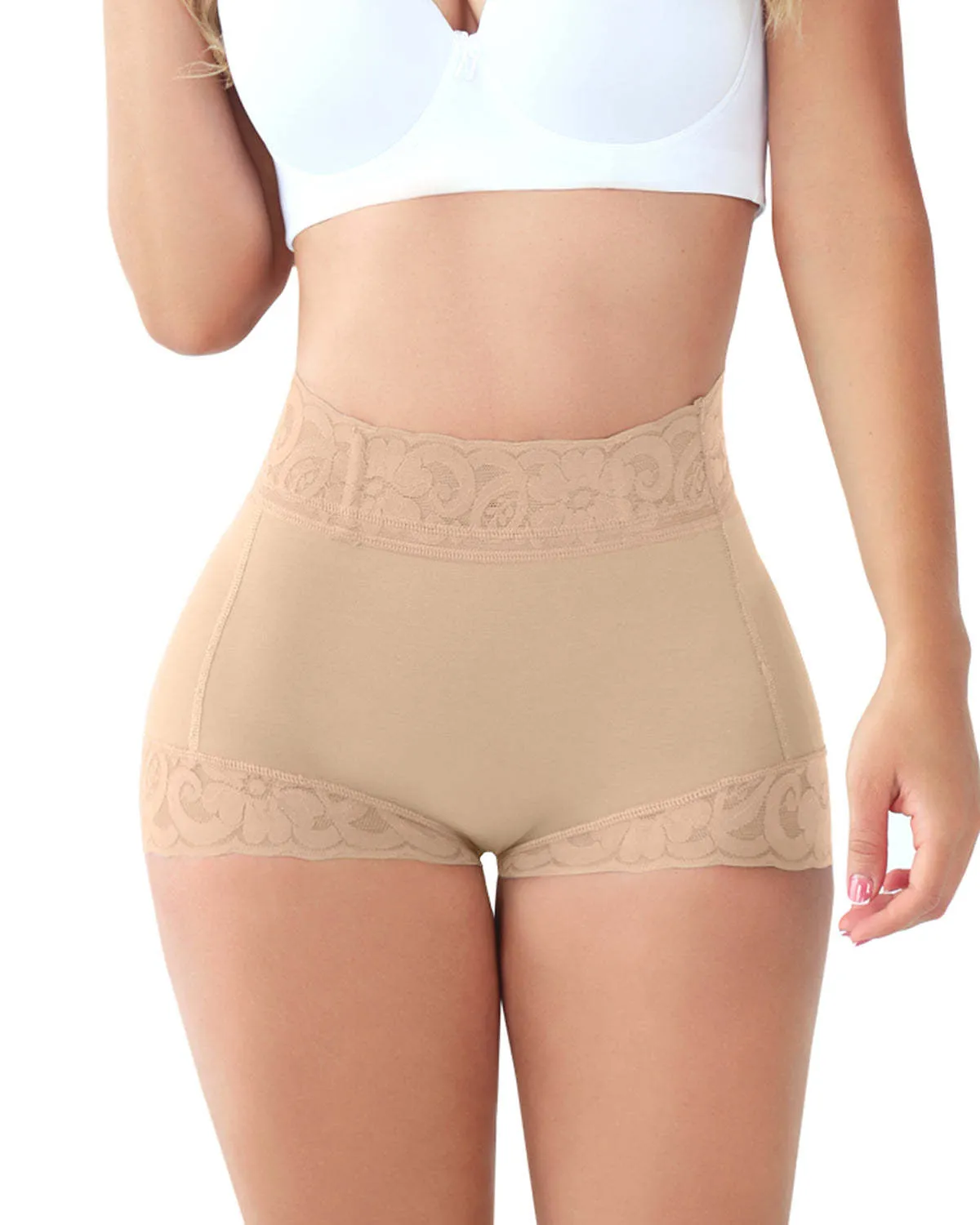 2024 New Year SaleWomen Lace Classic Daily Wear Body Shaper Butt Lifter Panty
