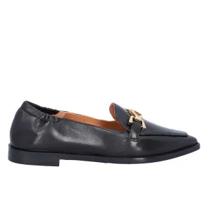 A5512 Black | Leather loafer