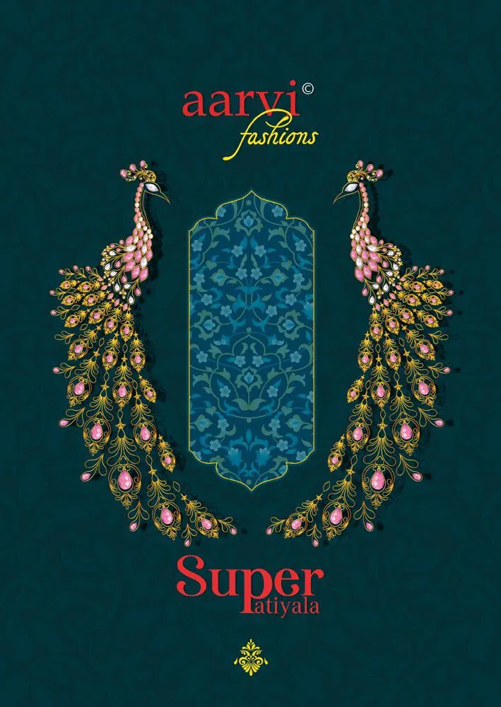 Aarvi Fashion Present Super Patiyala Casual  Cotton Daily Wear Salwar Suits