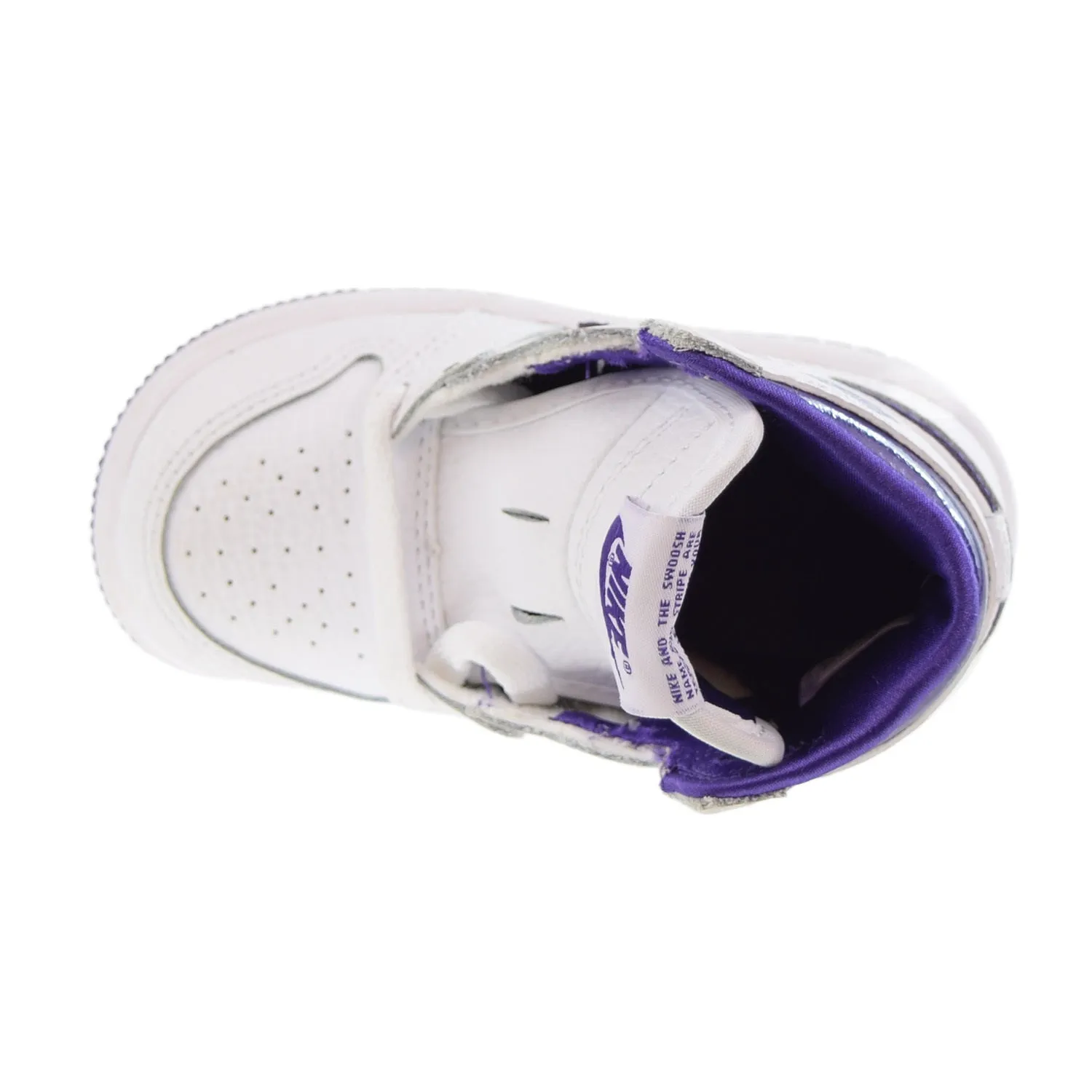 Air Jordan 1 Retro High OG (TD) Toddlers Shoes Court Purple