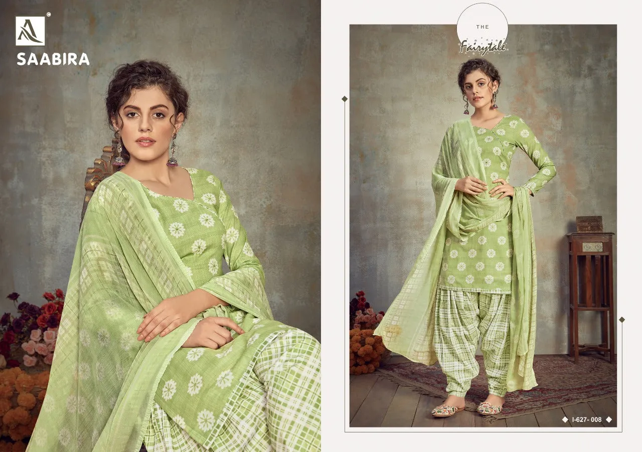 Alok Suits Presents Saabira Cotton Casual Daily Wear Salwar Suits