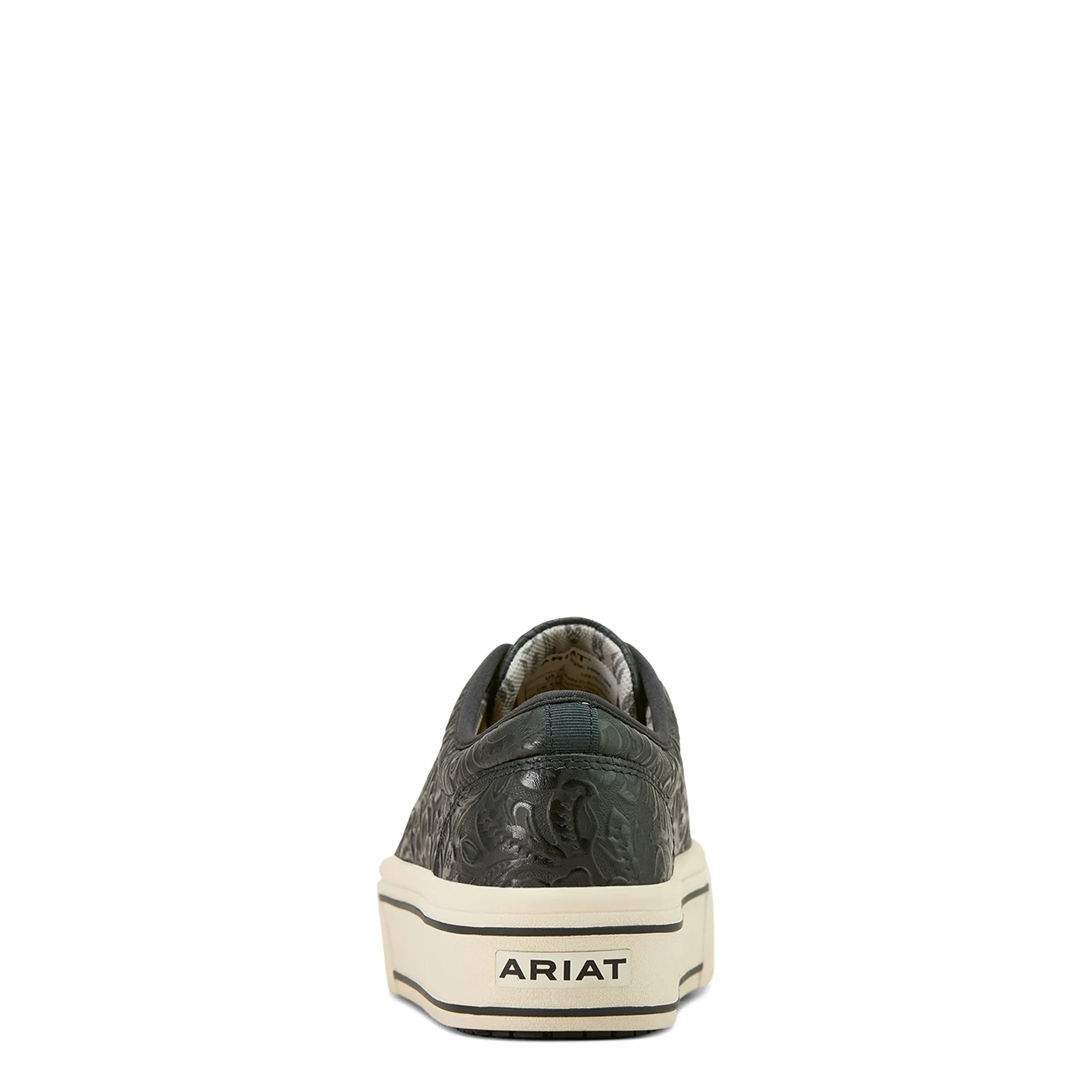 Ariat Skylar Black Floral Embossed Shoe