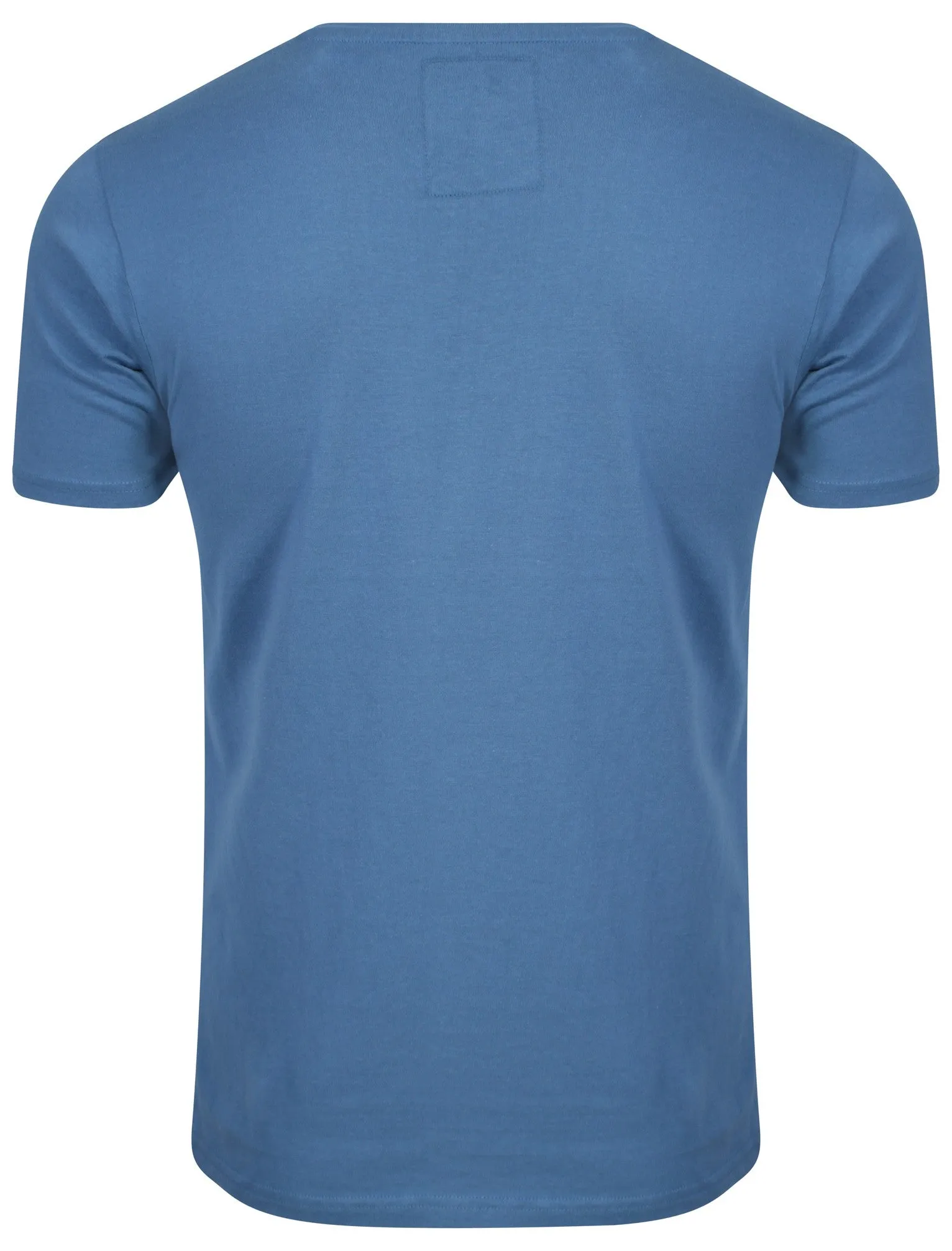 Arrow Crane Motif Print T-Shirt in Vintage Blue - Dissident