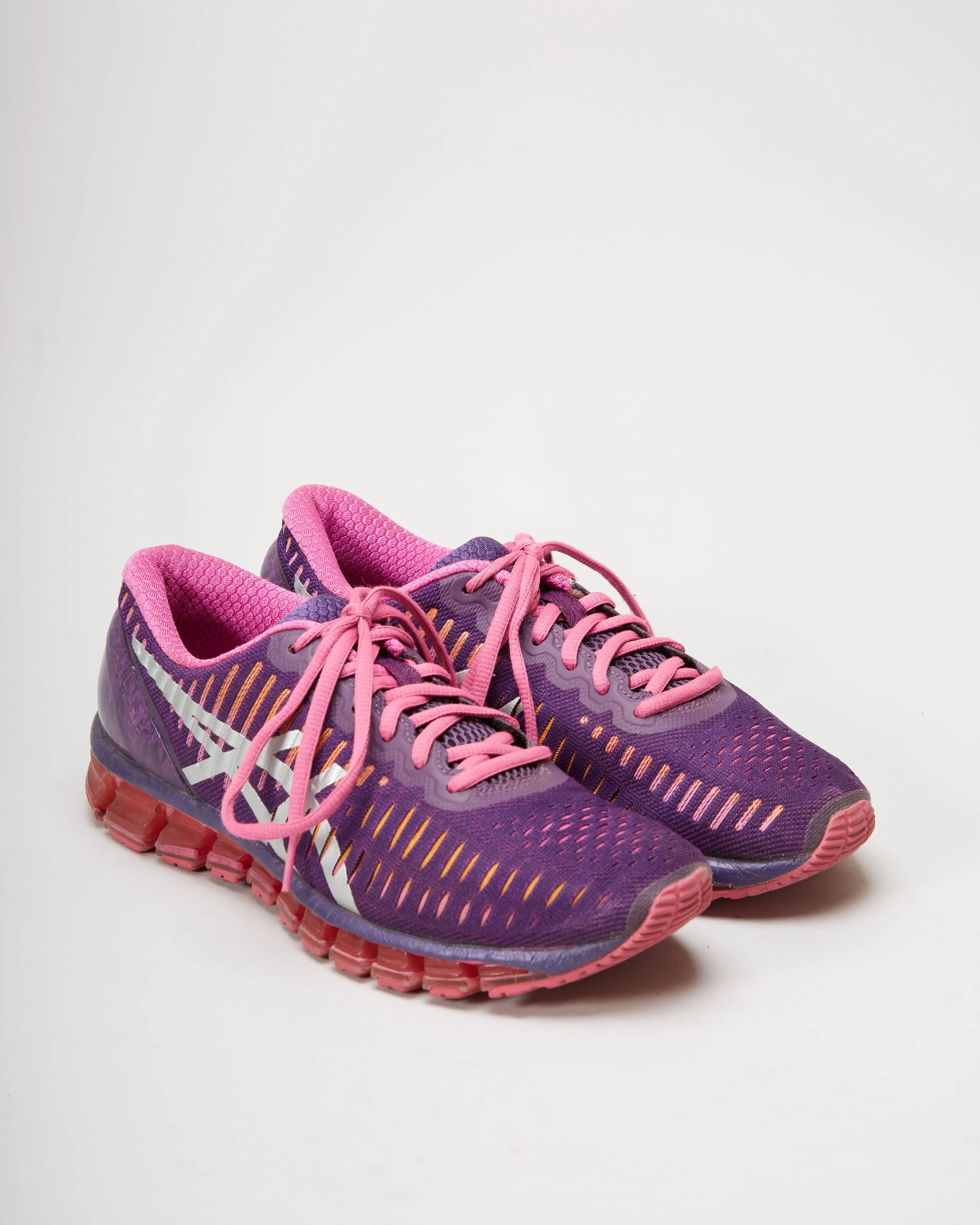 Asics Purple / Pink Gel Sole Trainers - UK 6