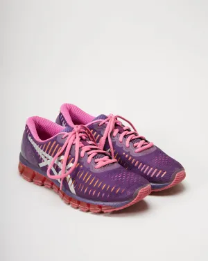 Asics Purple / Pink Gel Sole Trainers - UK 6