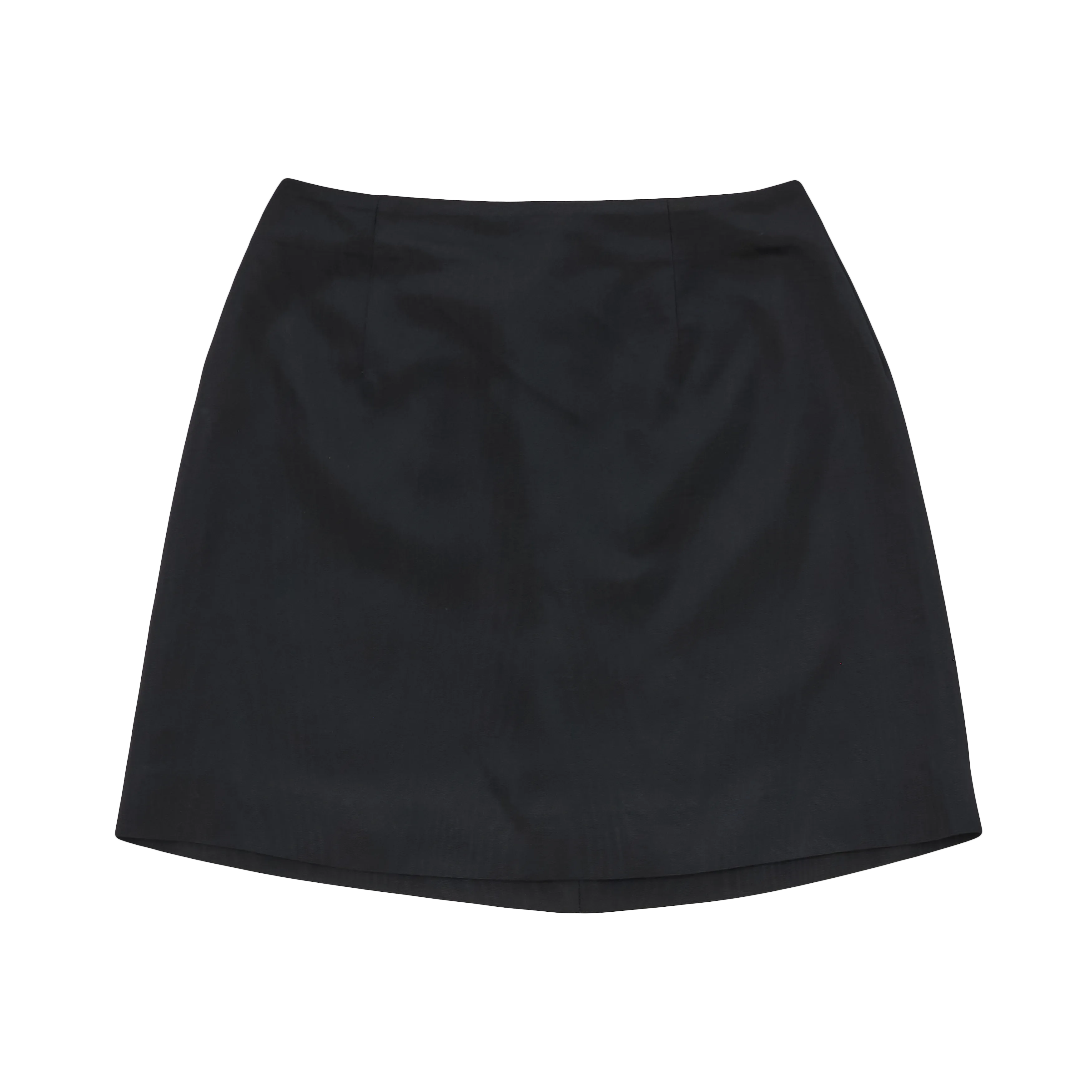 Black Moire Celine Skirt