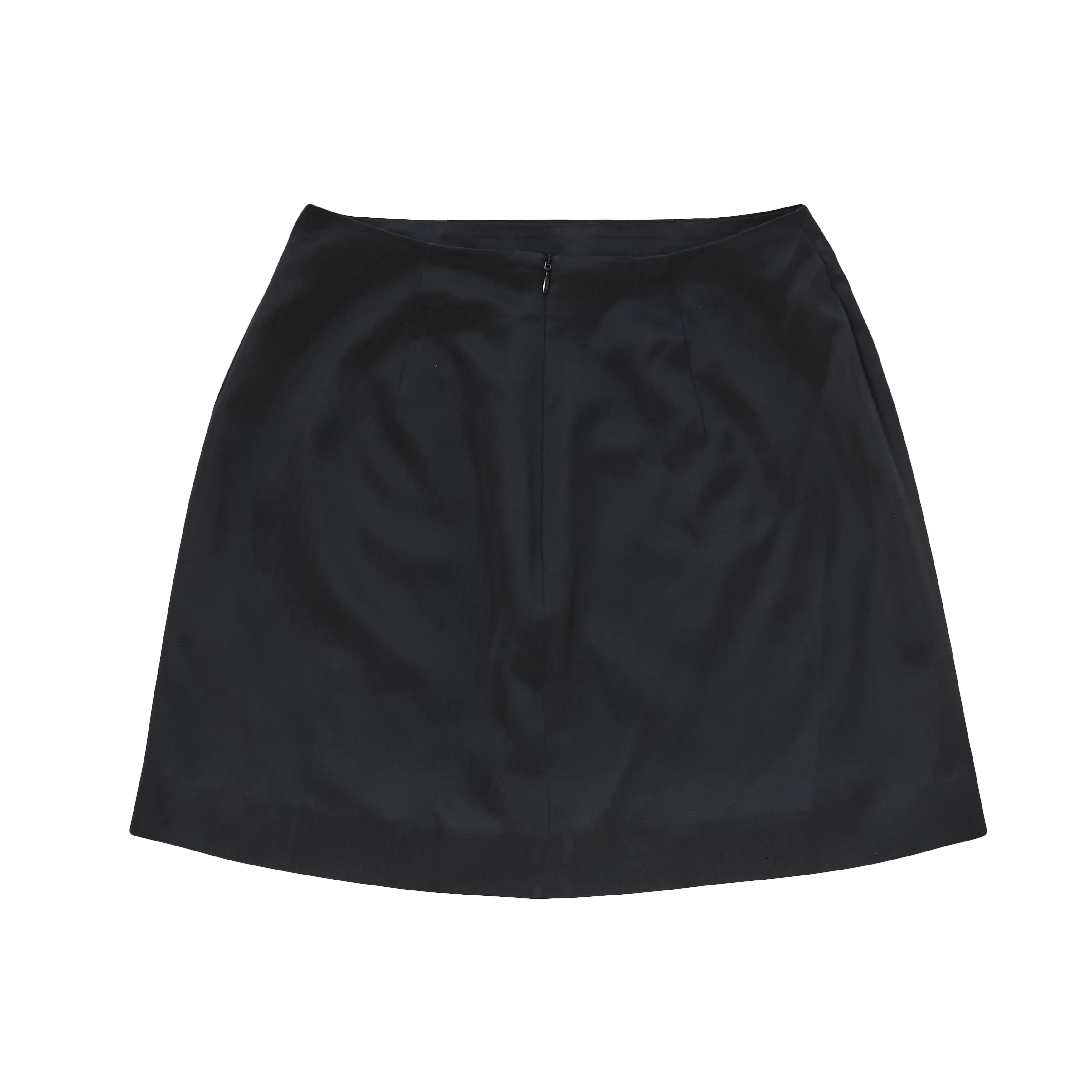 Black Moire Celine Skirt