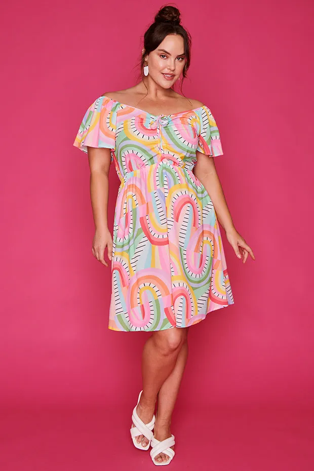 Blake Rainbow Vibing Dress