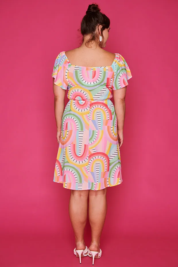Blake Rainbow Vibing Dress