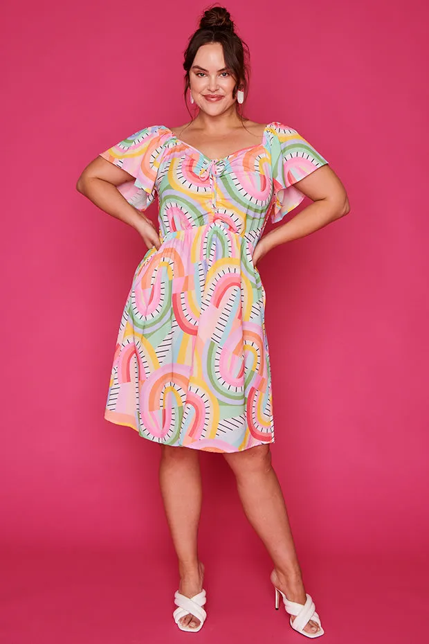 Blake Rainbow Vibing Dress