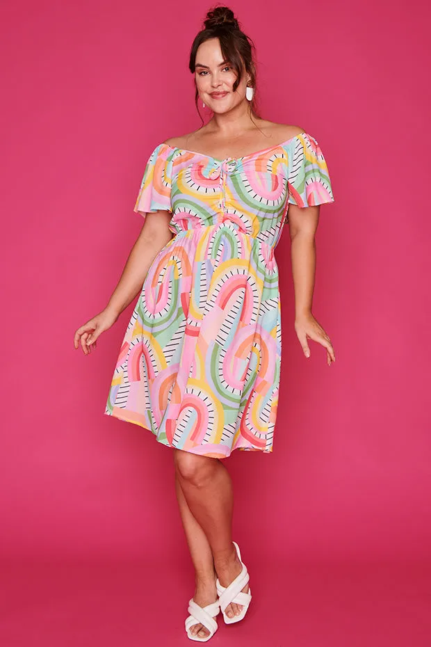 Blake Rainbow Vibing Dress