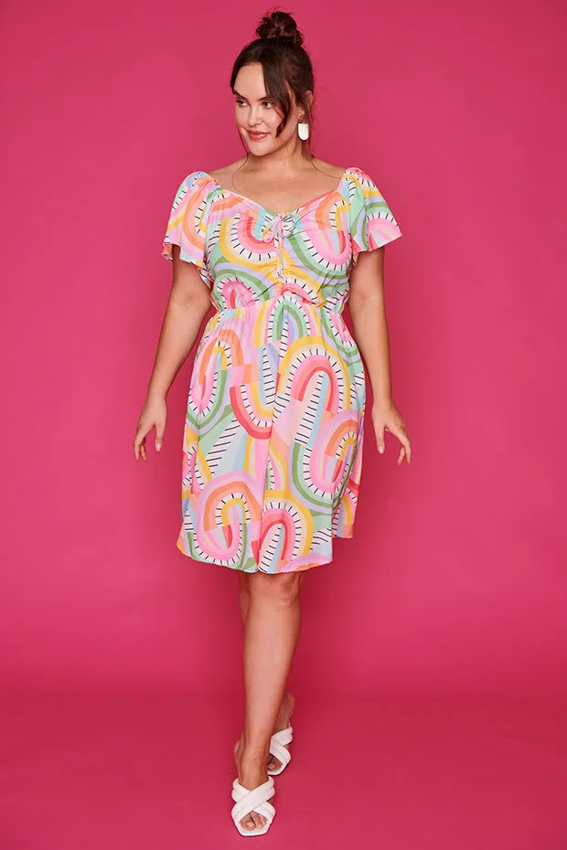 Blake Rainbow Vibing Dress