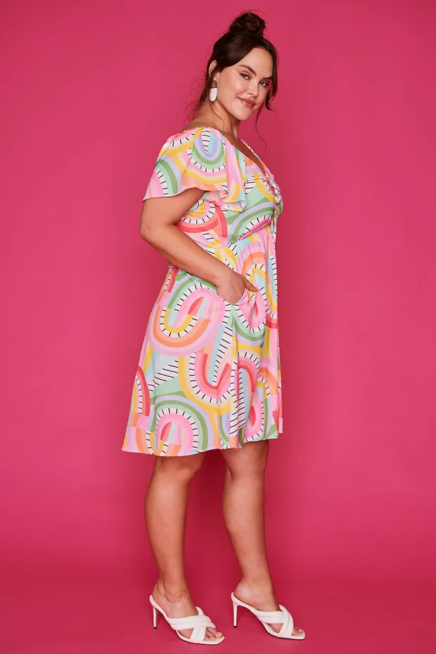 Blake Rainbow Vibing Dress