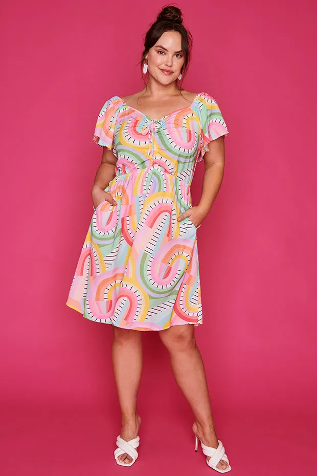 Blake Rainbow Vibing Dress