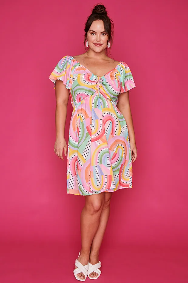 Blake Rainbow Vibing Dress