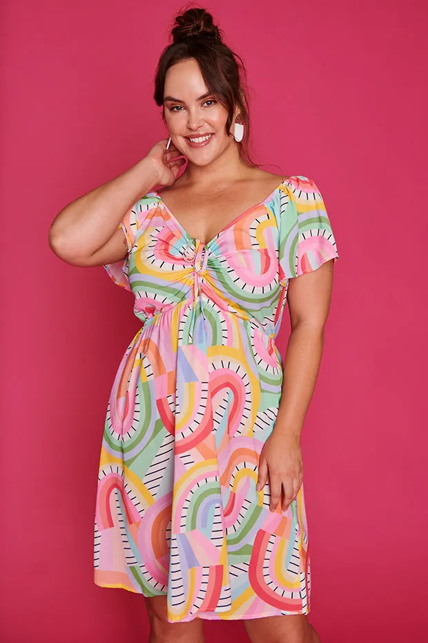 Blake Rainbow Vibing Dress