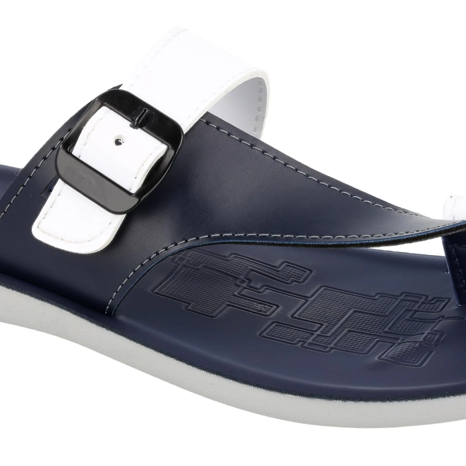 BOTOWI Men's Daily Wear Sandal - BW3500 Blue White