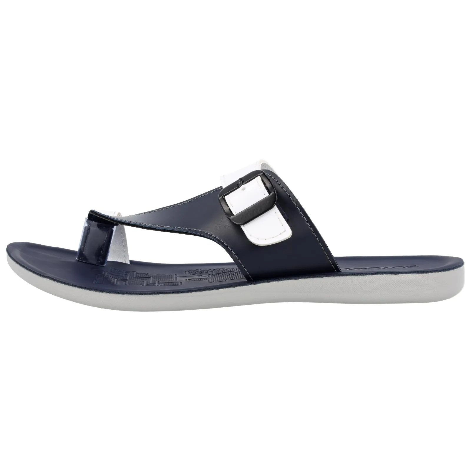 BOTOWI Men's Daily Wear Sandal - BW3500 Blue White