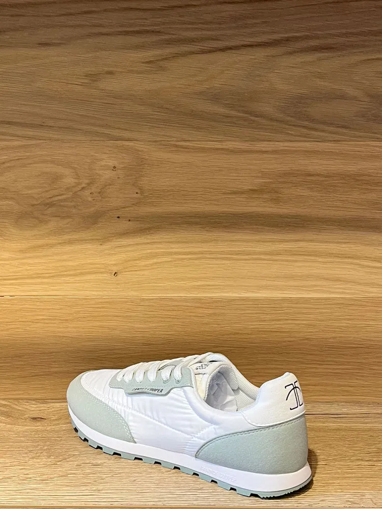 Candice Cooper Plume Trainers Mint & White