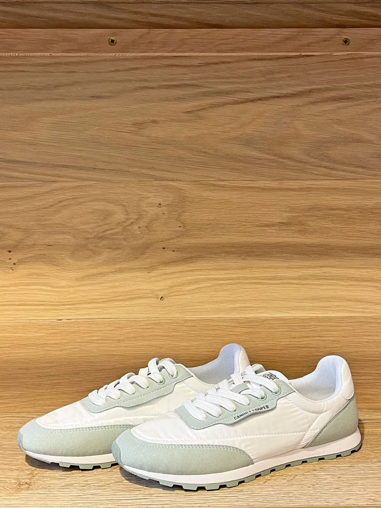 Candice Cooper Plume Trainers Mint & White