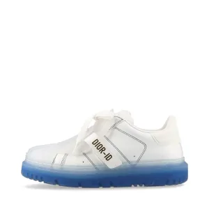 Chris Chandior DIOR-ID Leather  Laver Trainers 36.5  Blue × White Rement Rope  Bag