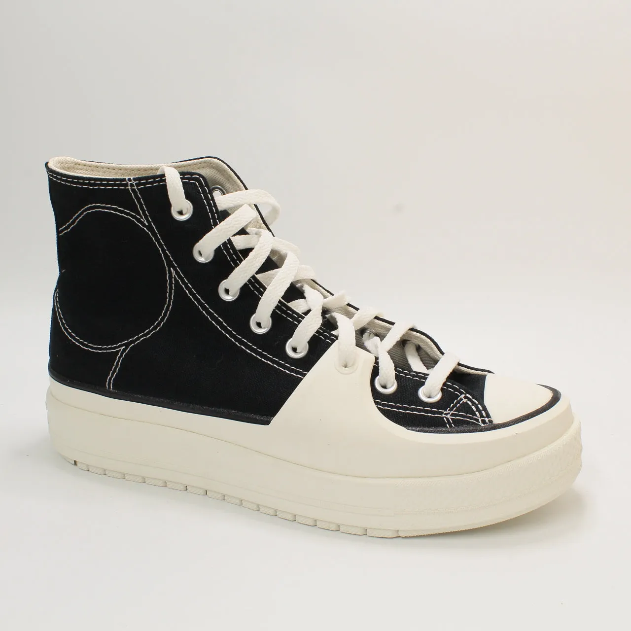 Converse Chuck Taylor All Star Construct Black Vintage White Egret