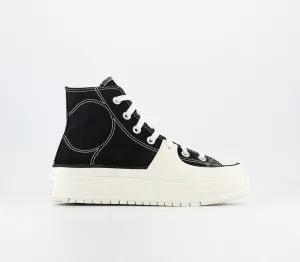 Converse Chuck Taylor All Star Construct Black Vintage White Egret