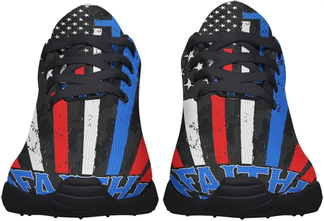 Cross Shoes Men Women Running Sneakers Comfortable Sport Walking Tennis Shoes for Faith Lover
