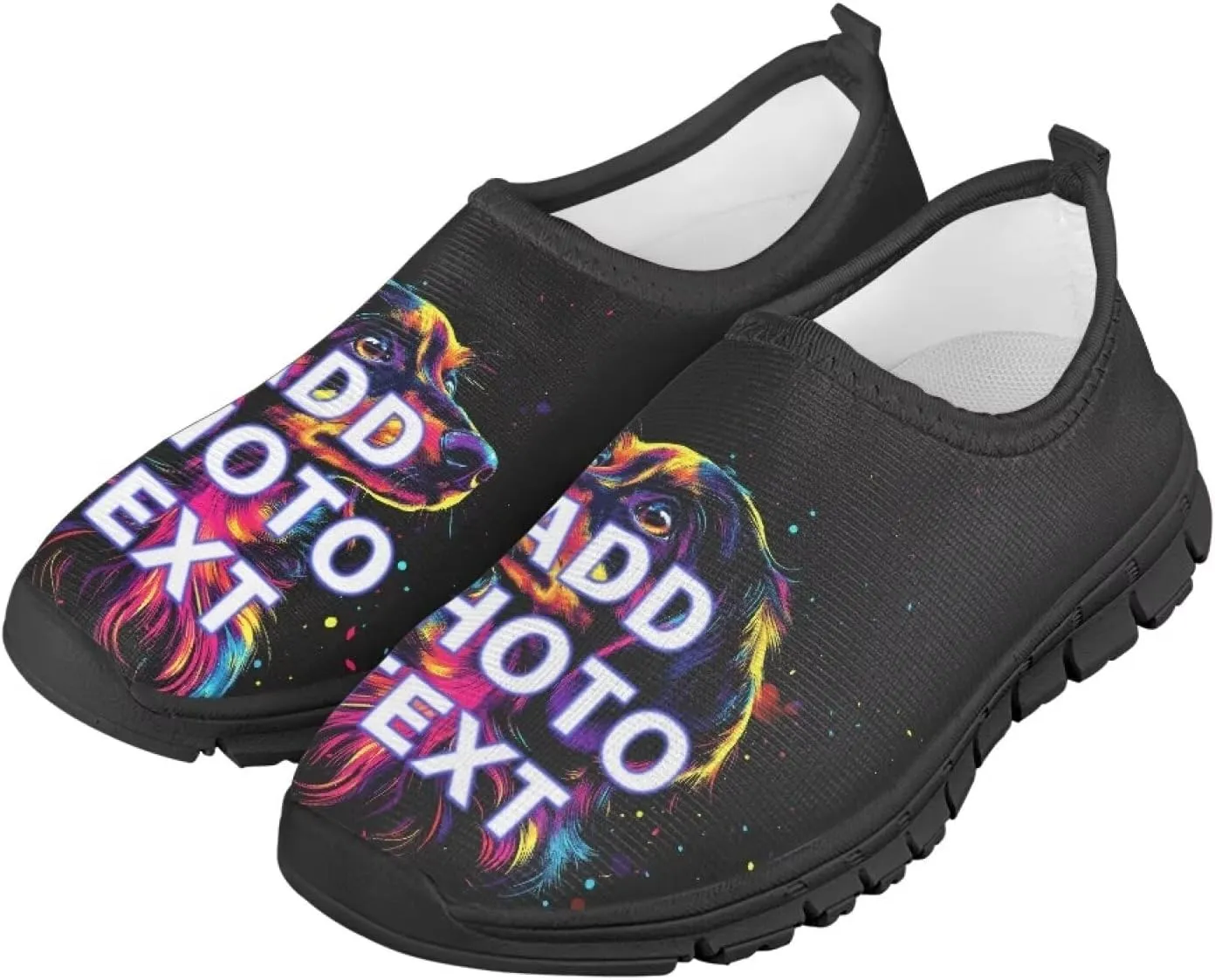 Custom Shoes Kids Slip On Sneakers Personalized Gift Boys Gym Shoes