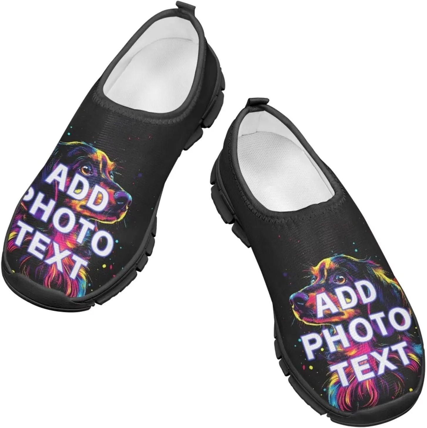 Custom Shoes Kids Slip On Sneakers Personalized Gift Boys Gym Shoes