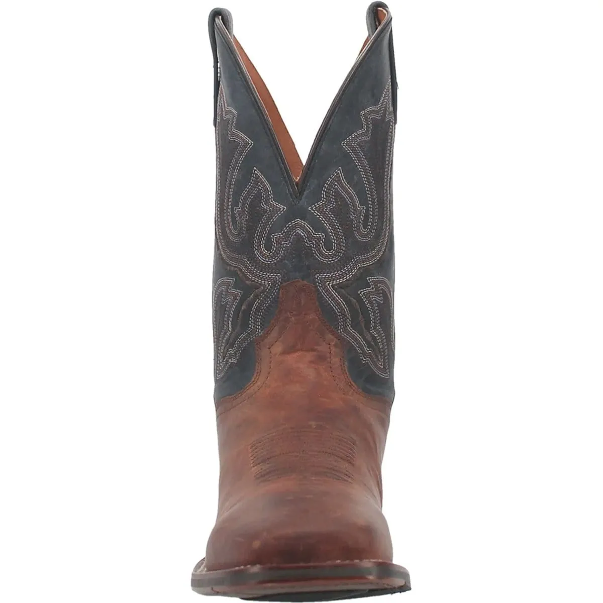 Dan Post Men's Winslow Genuine Leather Square Toe Boots - Brown
