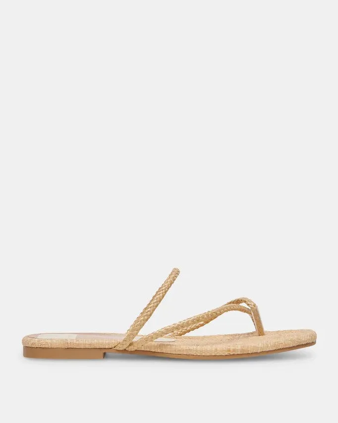 Dolce Vita Leanna Sandals - Light Natural Raffia