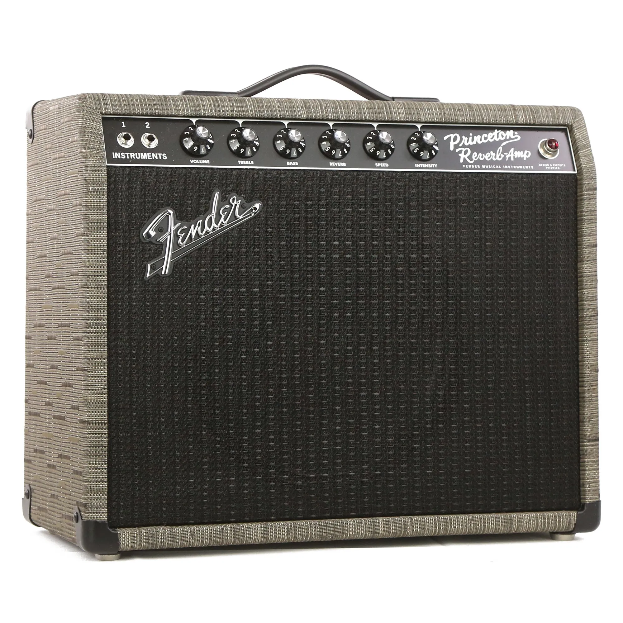 Fender '65 Princeton FSR Chilewich Charcoal 1x12 Combo Amplifier Used