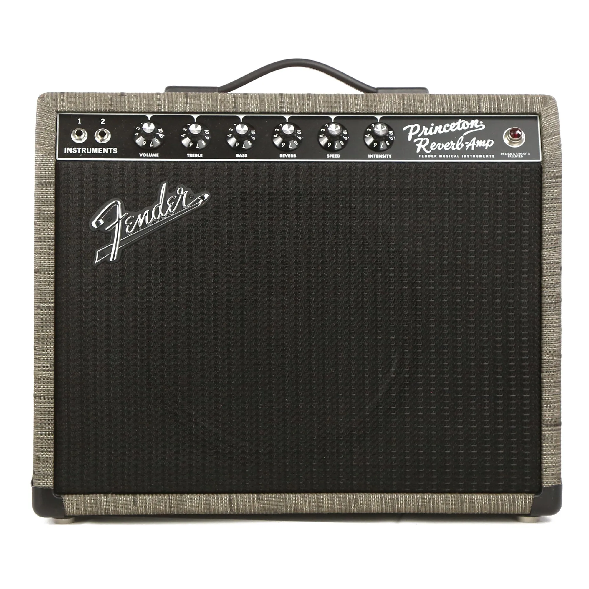 Fender '65 Princeton FSR Chilewich Charcoal 1x12 Combo Amplifier Used