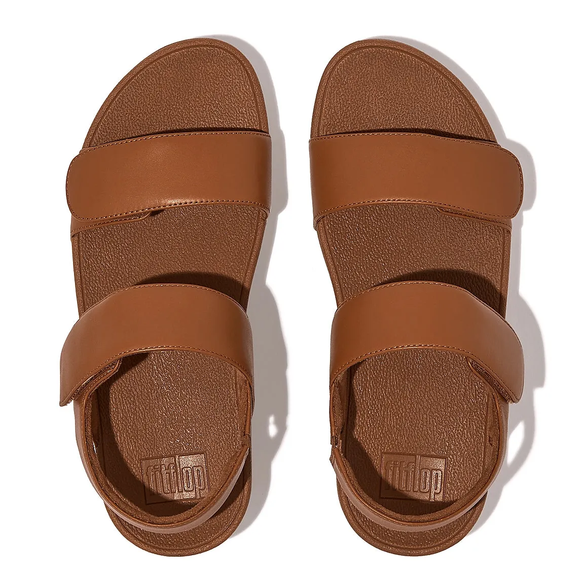 Fitflop Fv8-592 LULU ADJUSTABLE LEATHER BACK-STRAP SANDALS