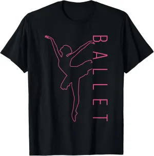 Funny Ballet Dance Danseuse Ballerina En Pointe Shoe Lovers T-Shirt