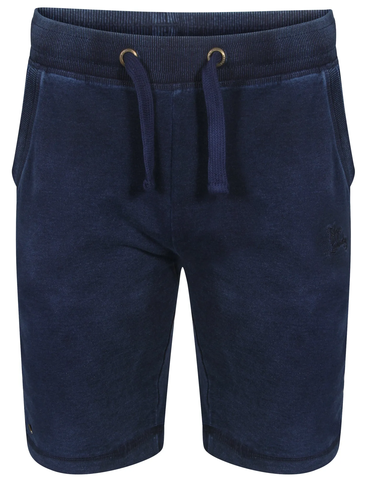Garrett Slub Sweat Shorts in Mid Indigo - Tokyo Laundry