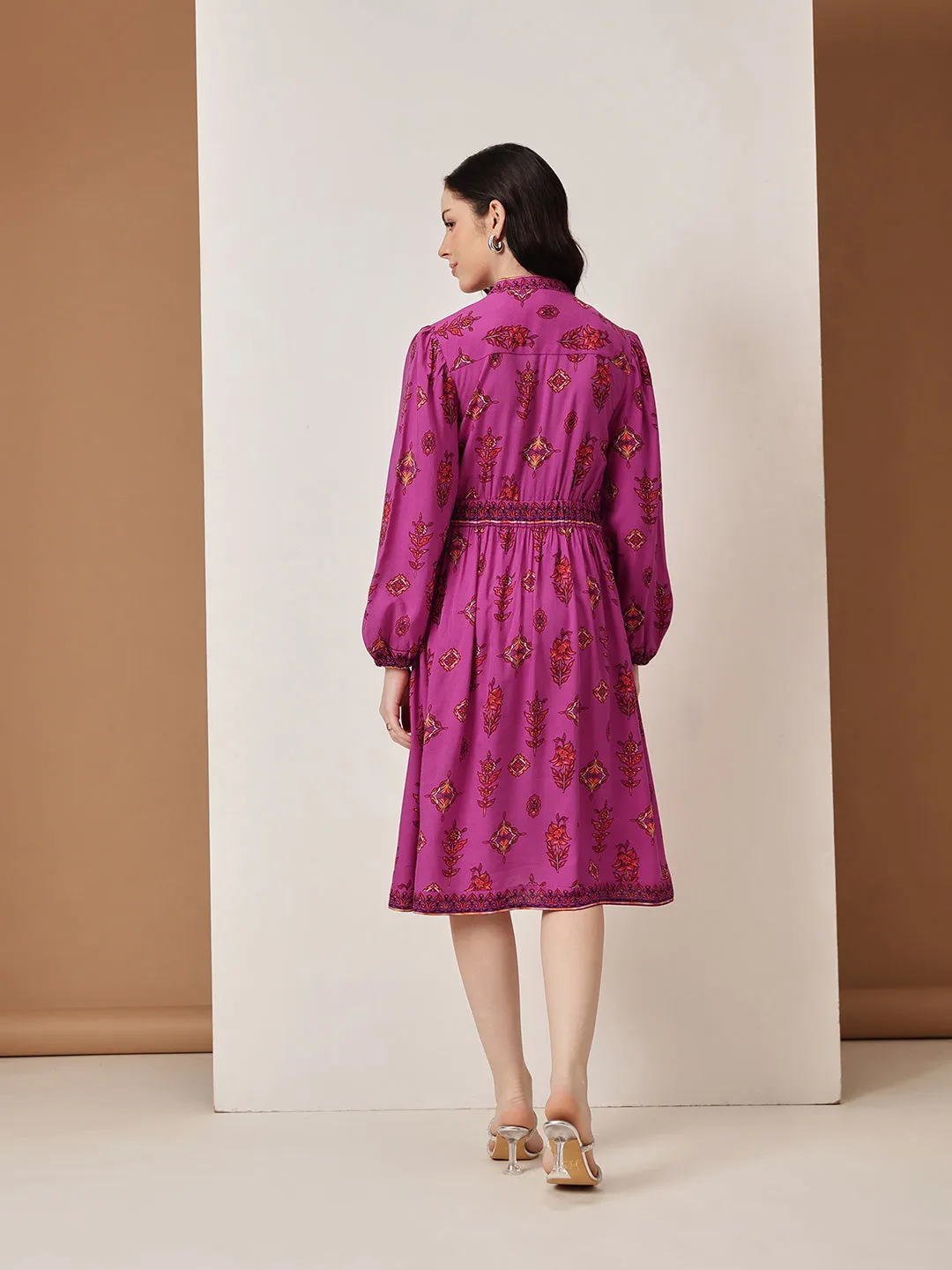 Jaipur Floral Midi Dress