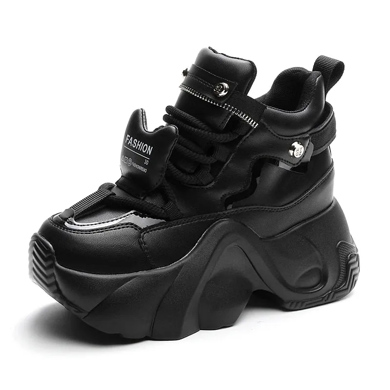 Joskaa 2024 New Platform Sneakers Black