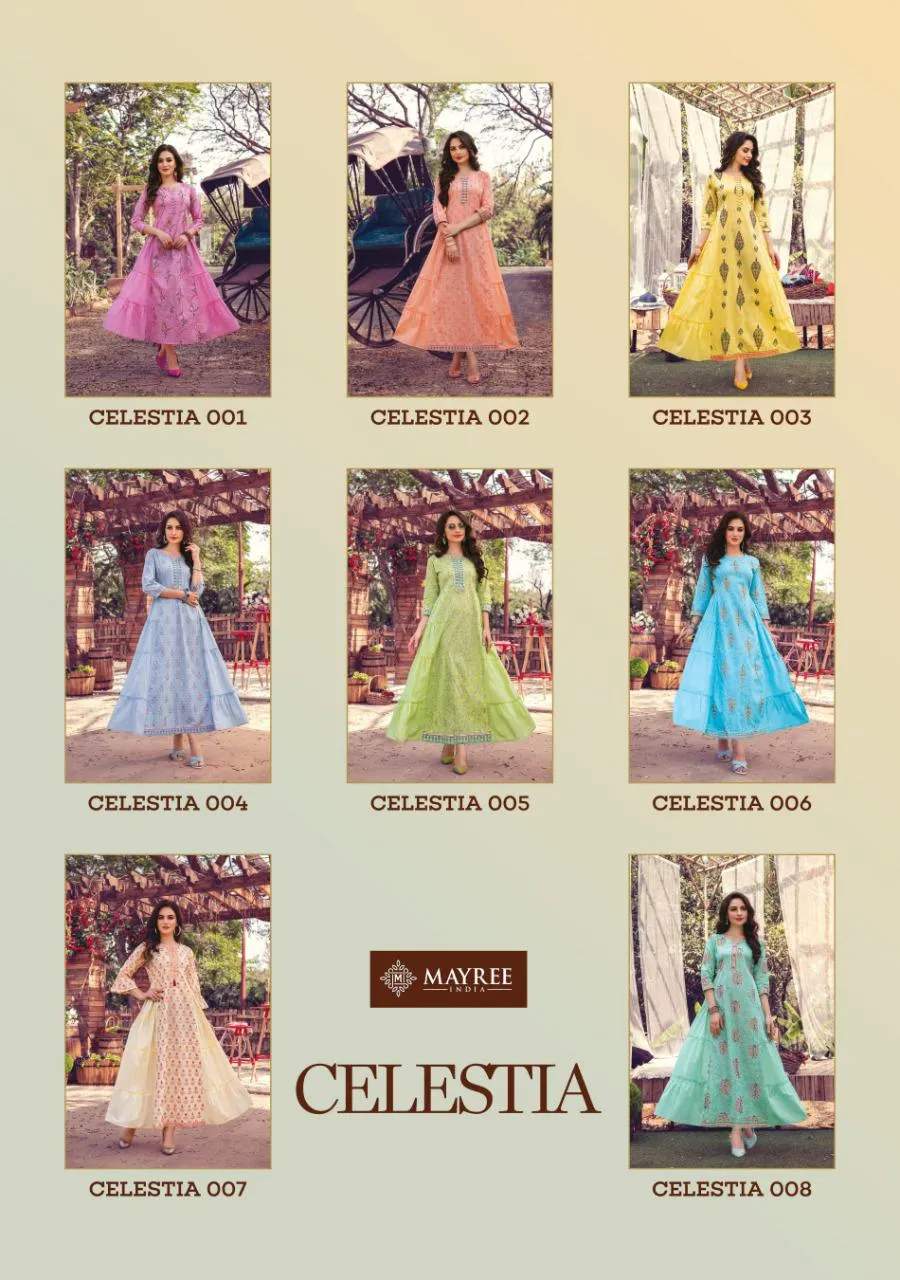 Kiana House Of Fashion Celestia Casual Cotton Daily Wear Kurti Collections