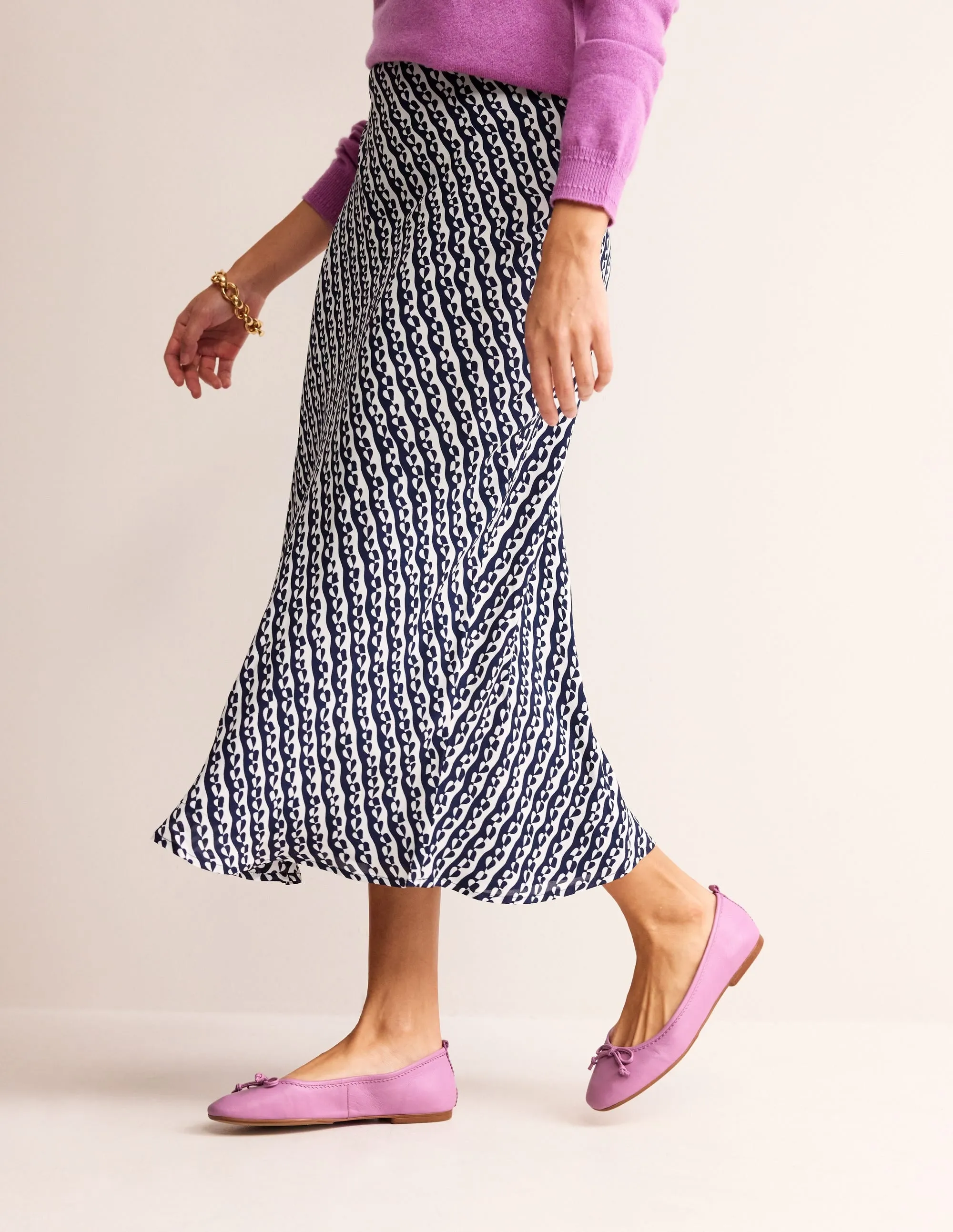 Kitty Flexi Sole Ballet Pumps-Clover Leather