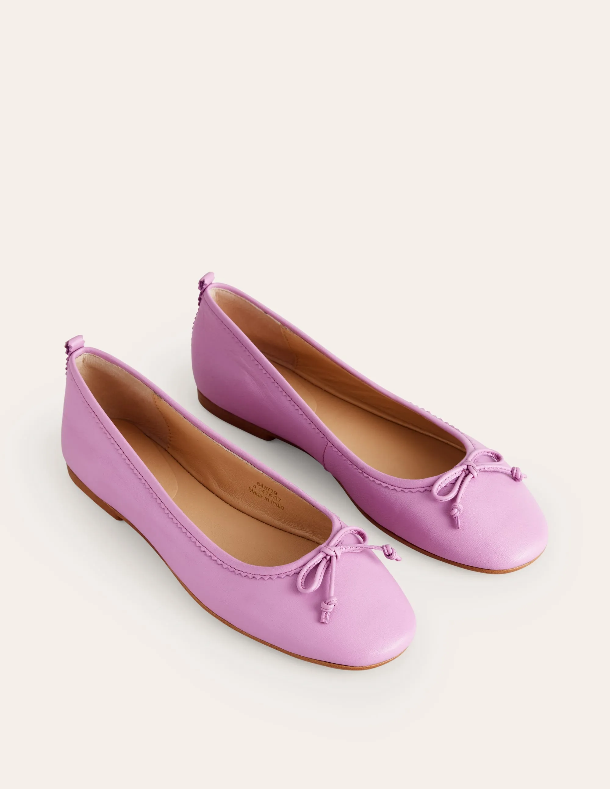 Kitty Flexi Sole Ballet Pumps-Clover Leather