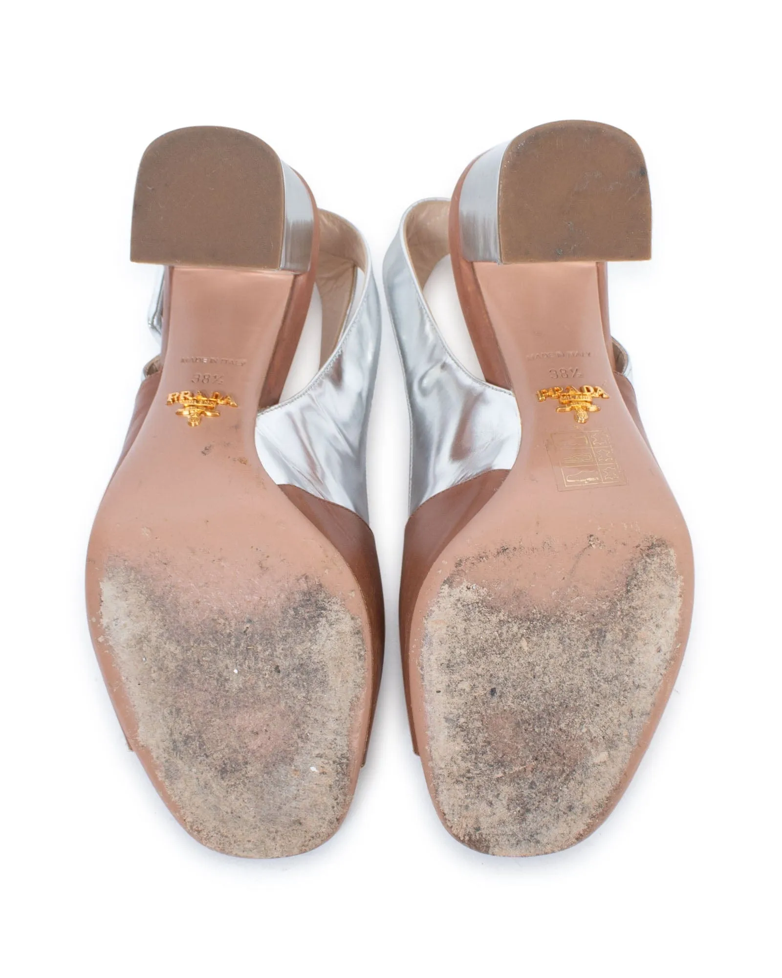 Leather Heel Sandals
