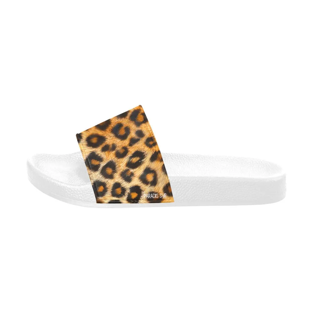 Leopard Print Slides - Classic and Pink