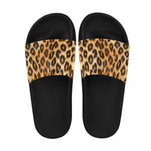 Leopard Print Slides - Classic and Pink