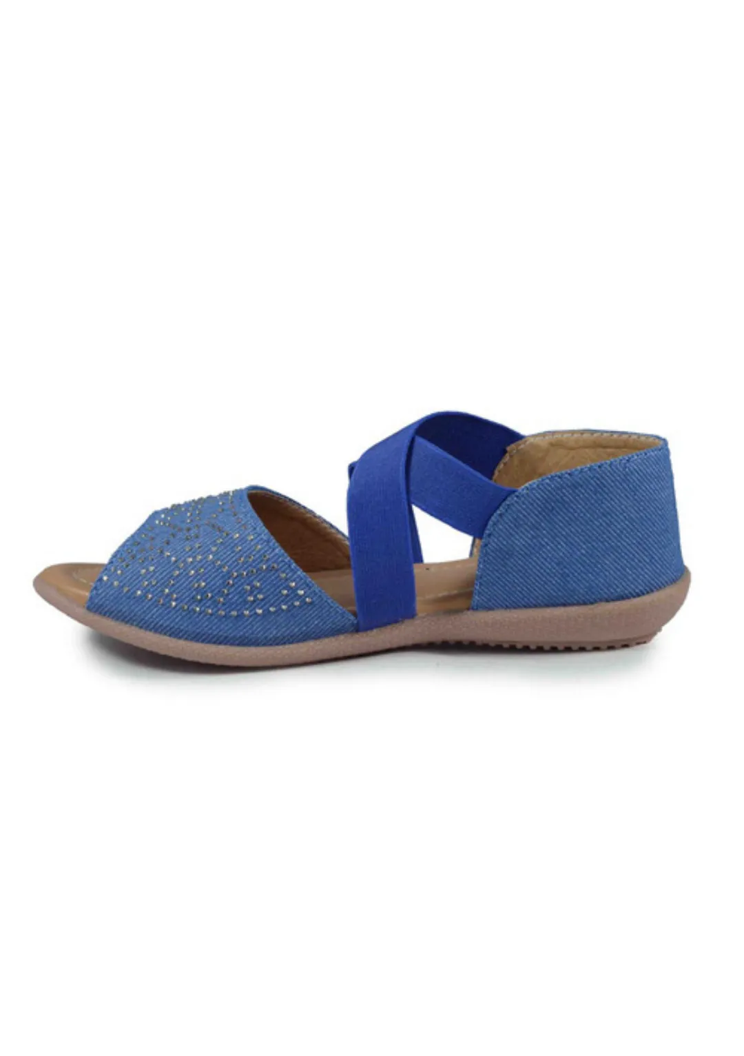 Light Blue Sandals - SKKAMAL208681BLUEB7