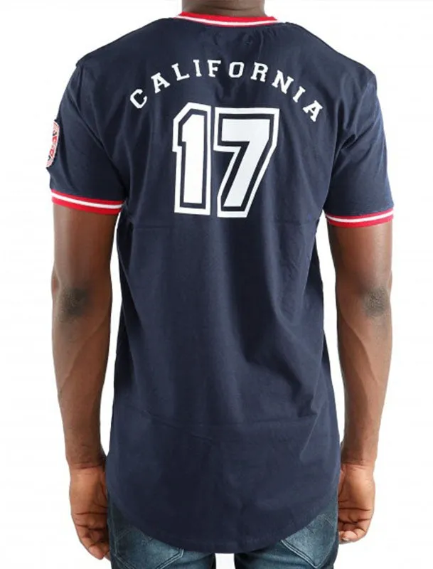 Mantle Baseball T-Shirt in Navy