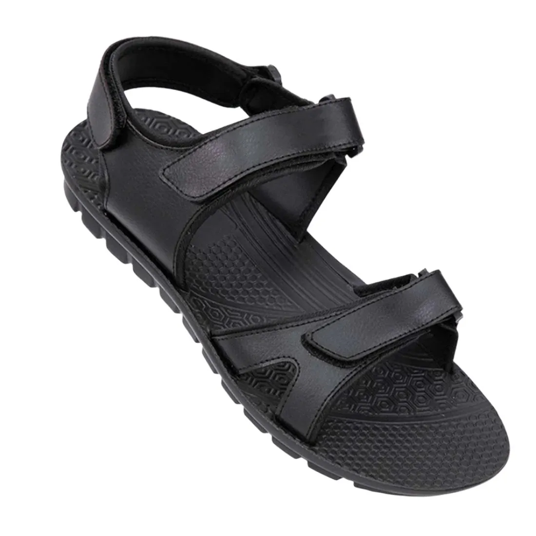 Men's Daily Wear and Office Sandals - WG22118 Black