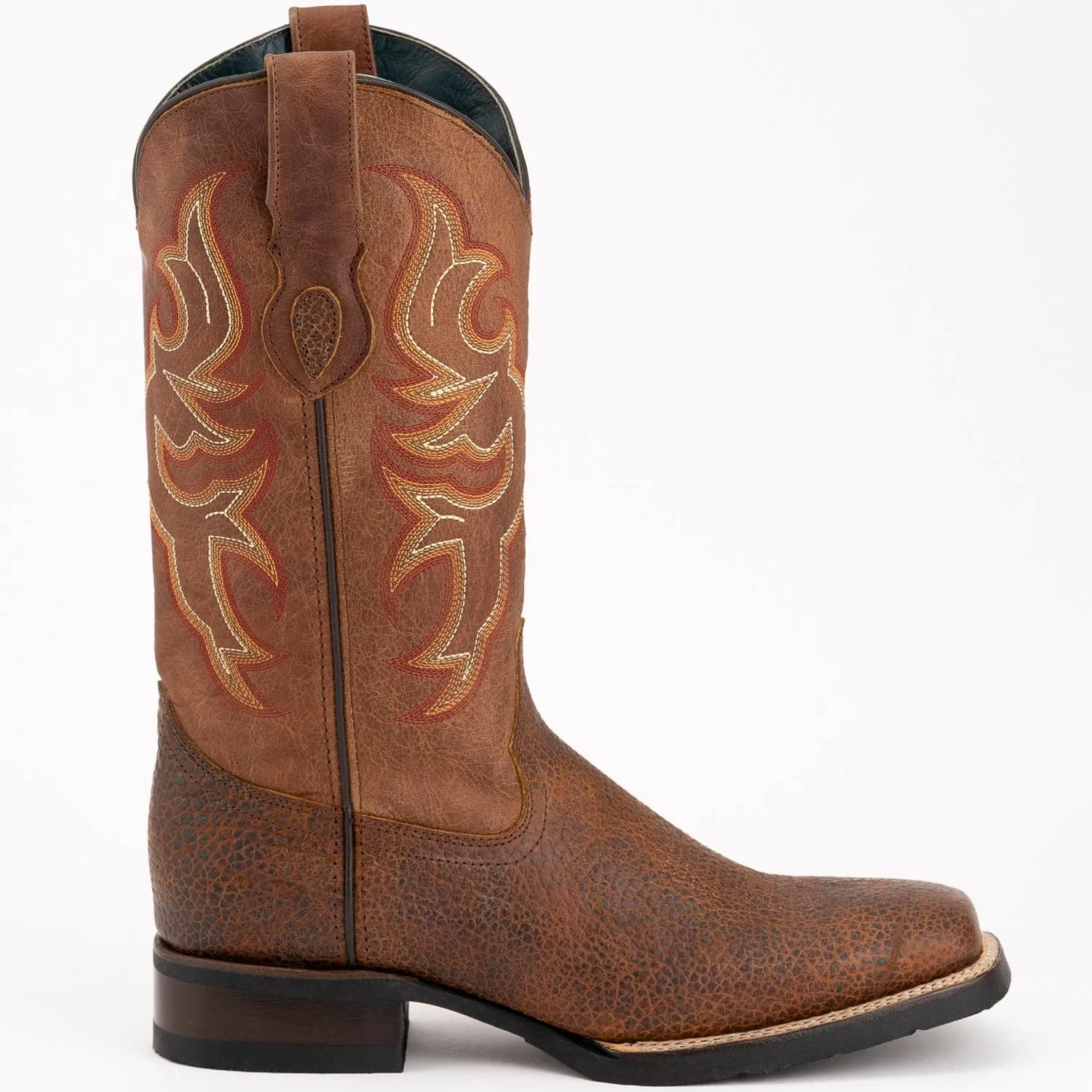 Men's Ferrini Toro Leather Square Toe Boots 1299355