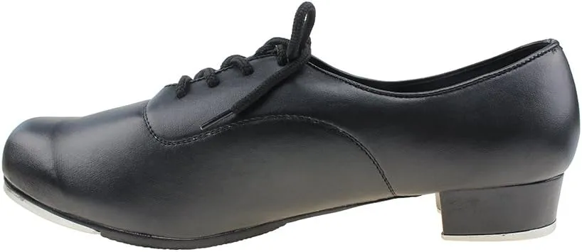 MSMAX Men Lace up Flex Tap Latin Dance Shoes